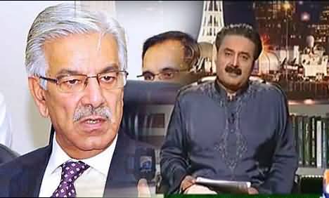 Khawaja Asif is going to lose his Ministry due to his Affair with Kashmala Tariq - disclosed in Khabarnaak