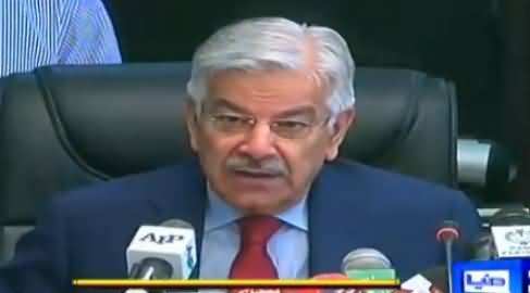 Khawaja Asif Press Conference Regarding Load Shedding – 3rd April 2017