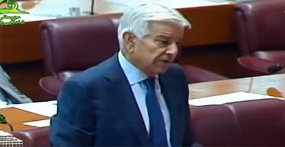 Khawaja Asif's Aggressive Speech in National Assembly