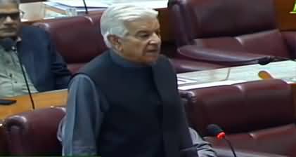 Khawaja Asif's speech in National Assembly on Imran Khan's assassination attempt