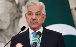 Khawaja Asif's tweet on Miftah Ismail's criticism of PMLN