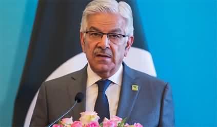 Khawaja Asif's tweet on Pervaiz Elahi's audio leak about Fawad Chaudhry