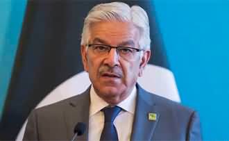 Khawaja Asif's tweet on the reports of CCTV cameras in Imran Khan's cell