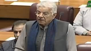 Khawaja Asif Speech in Joint Session of Parliament on Indian Aggression