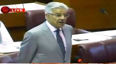 Khawaja Asif Speech in National Assembly – 18th May 2016