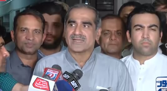 Khawaja Saad Rafiq Media Talk After Losing Again In NA-131 Against Imran Khan