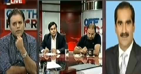 Khawaja Saad Rafique Adopts Rude Behaviour with Arshid Sharif in Live Show