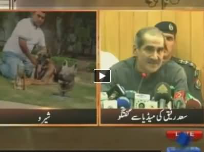 Khawaja Saad Rafique Expressing Regret on His Statement About Imran Khan's Dog Sheru