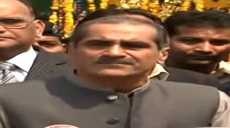 Khawaja Saad Rafique Indirectly Says That There is No Future of MQM