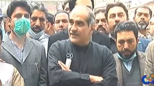 Khawaja Saad Rafique Media Talk In Lahore - 11th February 2021