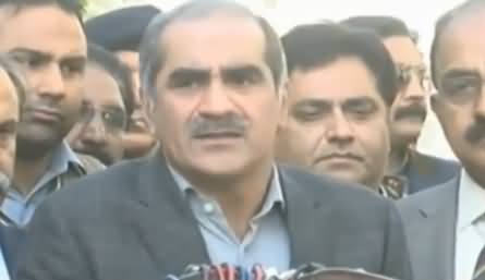 Khawaja Saad Rafique Media Talk in Lahore - 16th December 2017