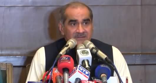 Khawaja Saad Rafique's Press Conference on Ghotki Train Accident