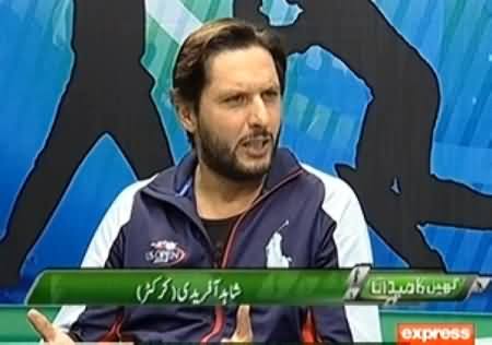 Khel Ka Medaan (Shahid Afridi Exclusive Interview) – 7th December 2013