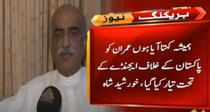 Khursheed Shah's response on Imran Khan's statement about Pakistan and Army