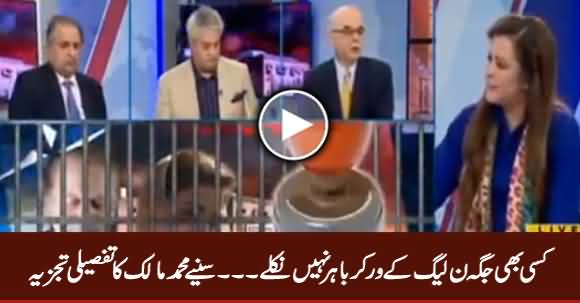 Kisi Jagah Bhi PMLN Workers Bahir Nahi Nikle - Muhammad Malick Analysis