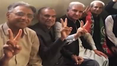 Kot Lakhpat Jail Mein Asad Umar, Shah Mehmood Qureshi Aur Azam Swati Mein Jhagra