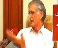 KPK CM Pervez Khattak Blames Media For Blasts in Peshawar
