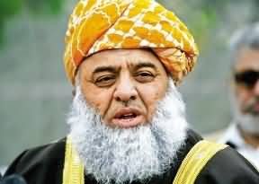KPK Govt. Used All the Ways of Rigging in the Polling of NA-25 - Maulana Fazal ur Rehman