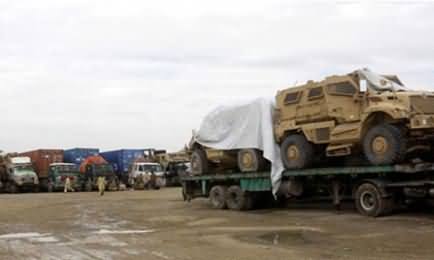 KPK Police Stop PTI from Disrupting NATO Supplies