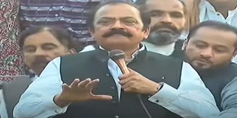 Lahore Jaag Chuka Hai! Rook Sako To Rook Lo - Rana Sanaullah Blasting Speech In Lahore