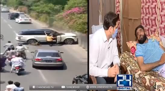 Lahore Mein Luxury Gaari Se Kuchley Jaane Waley Police Ahlakar Ne Pori Kahani Bata Di