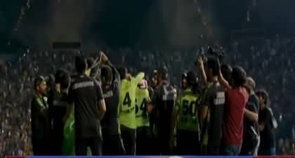 Lahore Qalanders wins PSL 10 title by defeating Gladiators in last over thriller