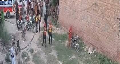 Lahore: Tuition center roof collapsed, 14 children died several injured