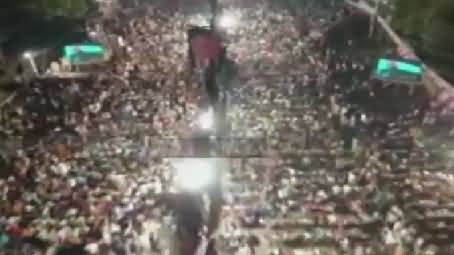 Latest Ariel View Of PTI Jalsa At Mazung Chungi Lahore - 9th October 2015
