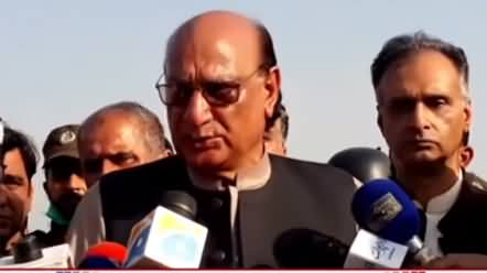 Law Minister Raja Basharat Media Talk on Lahore Motorway Incident