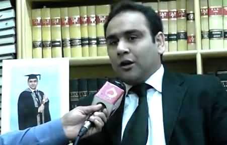 Lawyer Raja Zeeshan Telling Why He Filed Petition in Court to Ban Go Nawaz Go Slogan