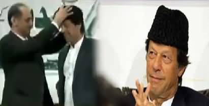 Lawyers present 'Jinnah Cap' to Imran Khan during his visit to Karachi Bar Association