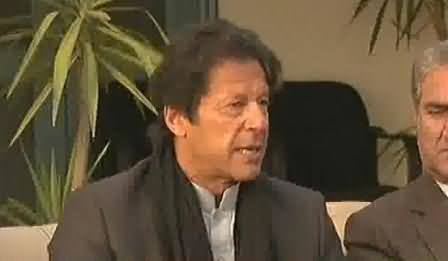 Let Me Run the Federal Govt, If Nawaz Sharif Can't Establish Peace in Pakistan - Imran Khan