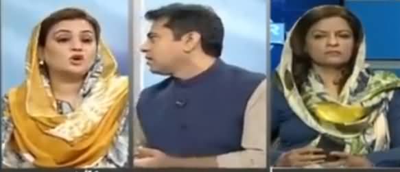 Let Me Talk, I Can Understand Your Frustration - Anchor Imran Khan Gets Hyper on Uzma Bukhari