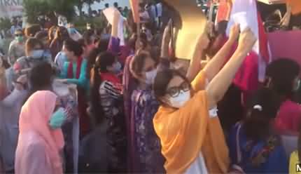 Live From Aurat March Islamabad - Women Demanding Their Rights