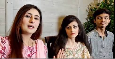 Live Interview of Dua Zehra And Her Husband Zaheer with Zunaira Mahim