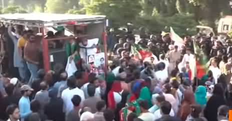 Live: PTI's country-wide protest against attack on Imran Khan