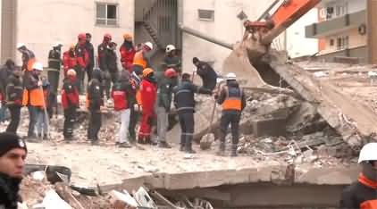 LIVE: Rescue operations in Turkey after deadly earthquake