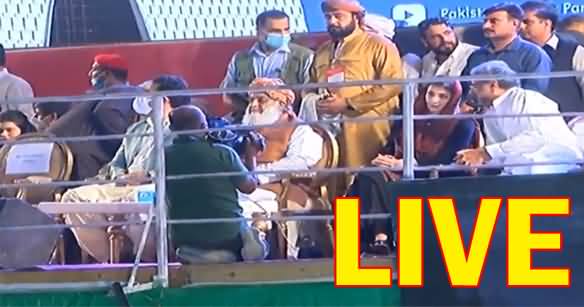 LIVE Transmission: Pakistan Democratic Movement (PDM) Alliance Jalsa in Karachi - 18th October 2020