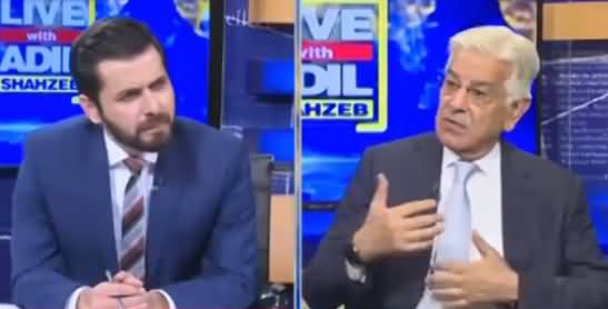 Live with Adil Shahzeb (Khawaja Asif Exclusive Interview) - 27th September 2021