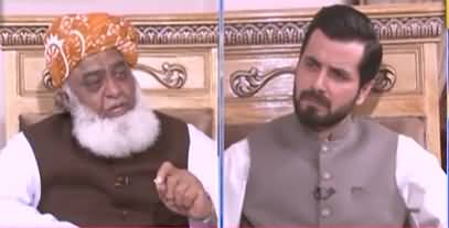Live With Adil Shahzeb (Maulana Fazlur Rehman's exclusive interview) - 24th March 2022