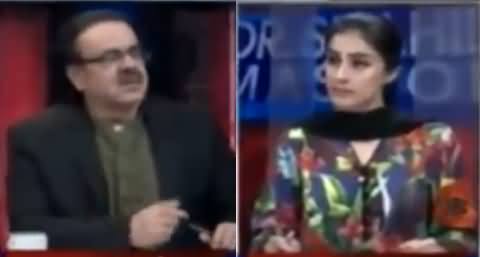 Live With Dr Shahid Masood (Badmashia Pareshan) – 11th February 2018