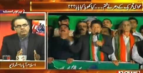 Live With Dr. Shahid Masood (End of PAT Dharna, Kya Khoya Kya Paya) – 21st October 2014