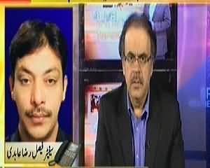 Live With Dr. Shahid Masood (Faisal Raza Abidi Allegations On Qaim Ali Shah) - 15th March 2014