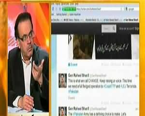 Live With Dr. Shahid Masood (Kalam Tanzeemu Ke Khilaaf Operation) – 25th January 2014