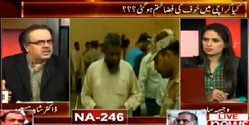 Live With Dr. Shahid Masood (NA-246: Kya Karachi Mein Khauf Ki Fizaa Khatam Ho Gai?) – 23rd April 2015