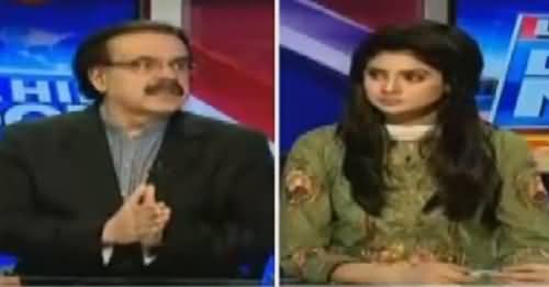 Live With Dr Shahid Masood (Leak Khabar Ka Muamla) – 10th October 2016