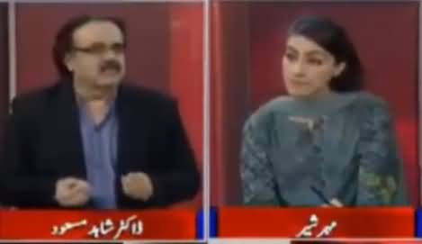 Live With Dr Shahid Masood (Nehal Hashmi Drama & Other Issues) - 5th June 2017