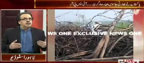 Live With Dr. Shahid Masood (Pakistan Shot Down Indian Spy Drone) – 15th July 2015