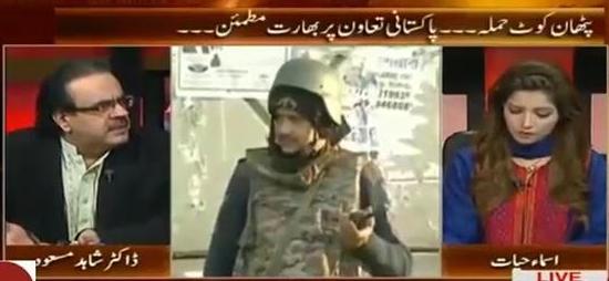 Live With Dr. Shahid Masood (Pathankot Attack: India Satisfied with Pakistan) – 14th January 2016