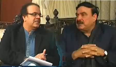 Live With Dr. Shahid Masood (Sheikh Rasheed Special Interview) - 4th January 2015